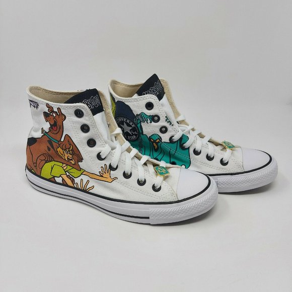 NEW Converse CTAS Scooby Doo Hi Mens Womens Multi - Picture 2 of 11